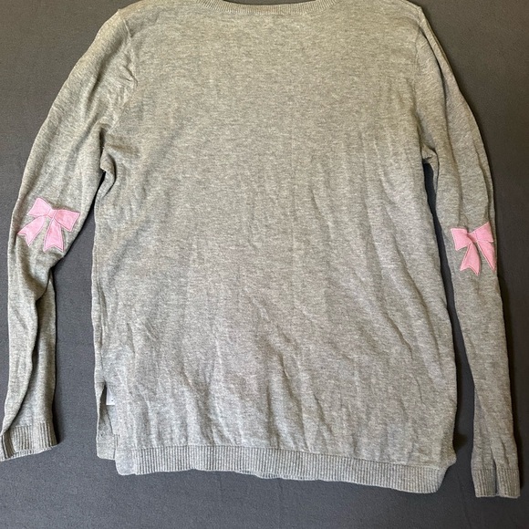 ASOS Knit Gray Sweater With Bows - Picture 6 of 6